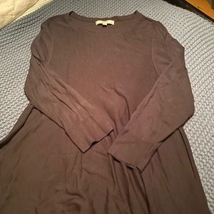 Loft black tunic XL
